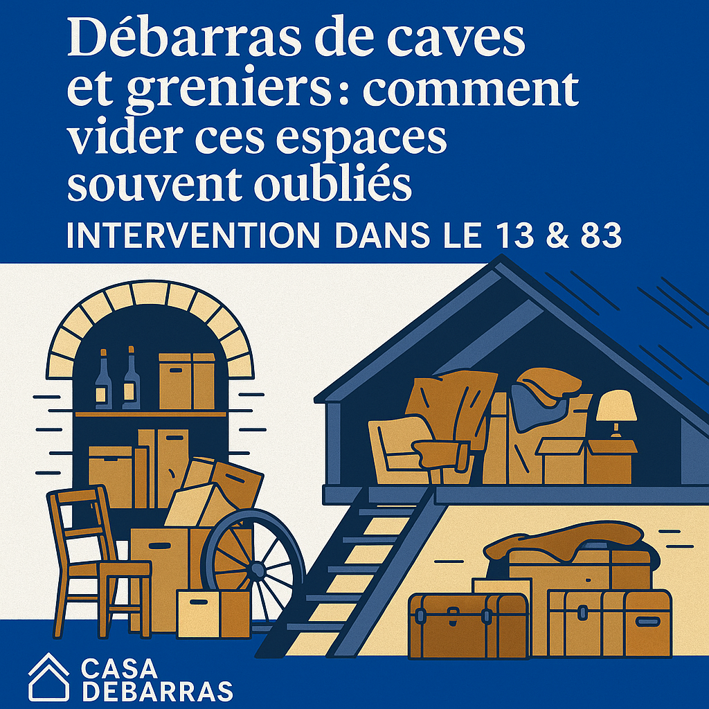 Débarras de caves et greniers à Marseille : comment vider ces espaces souvent oubliés ?