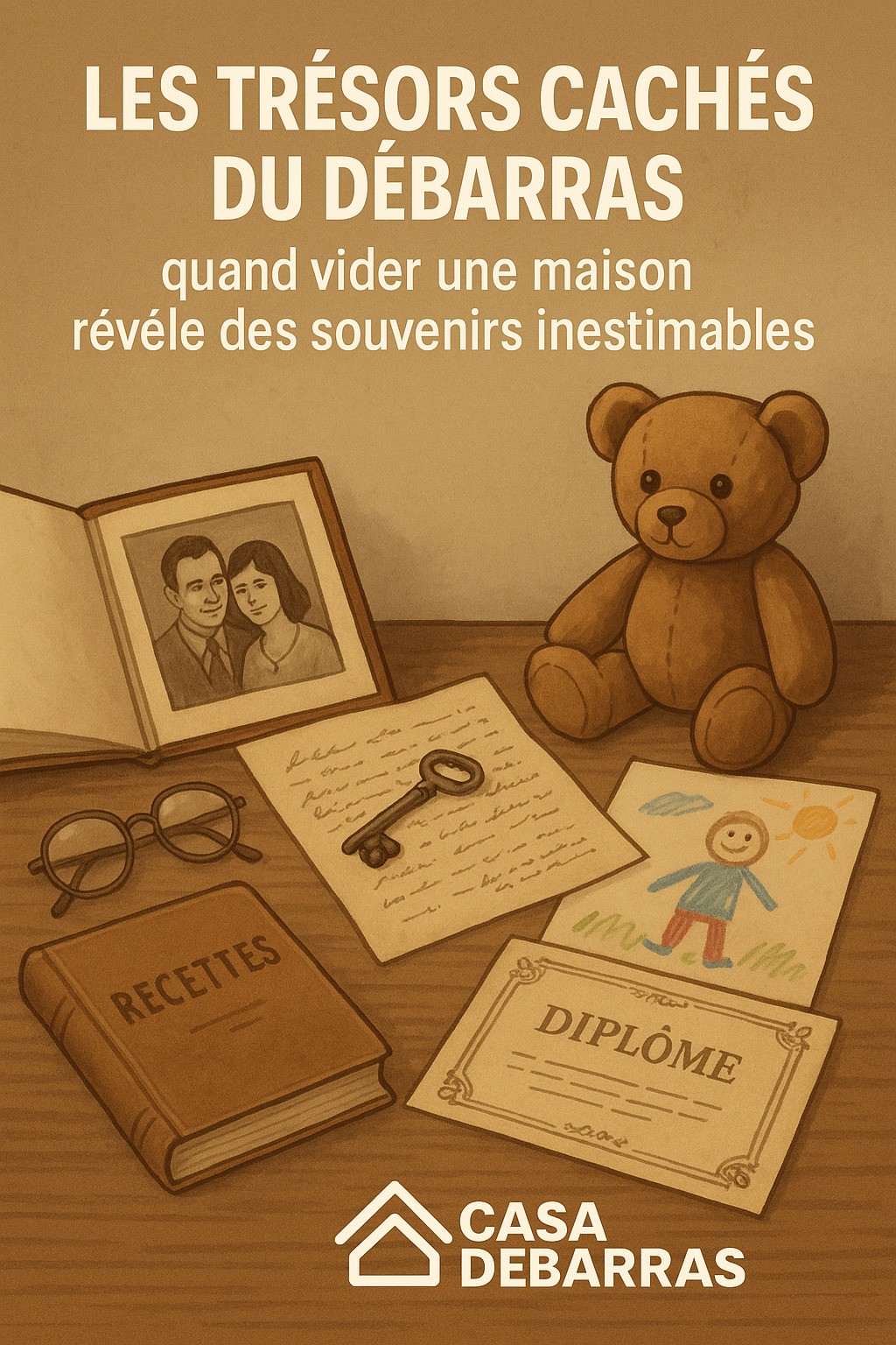 Les trésors cachés du débarras : quand vider une maison révèle des souvenirs inestimables